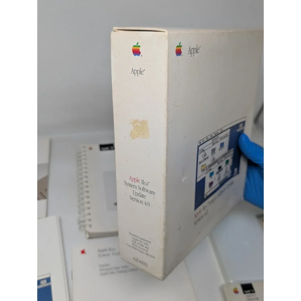 Apple Iigs System Computer‎ Software Update Version 4.0 Complete Big Box VTG